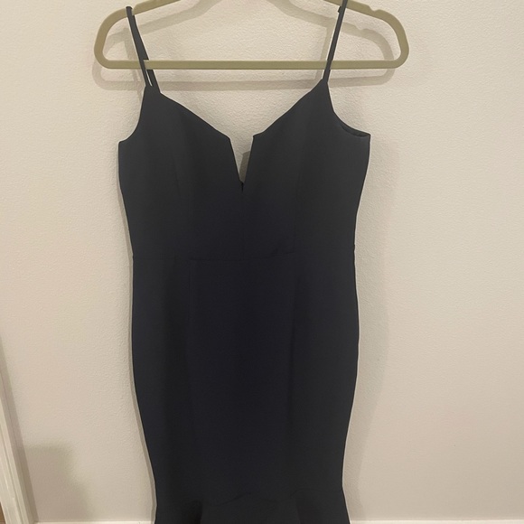 Bardot Navy Blue Cocktail Dress - Picture 4 of 4